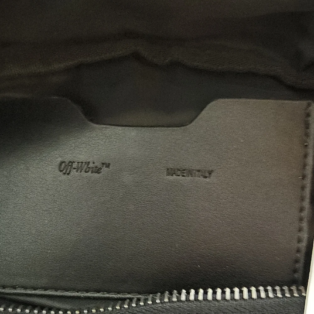 Off-White Black Bag with Yellow Strap - Picture 9 of 11